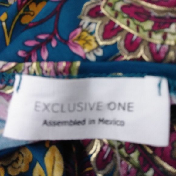 NEW Exclusive One 3/4 sleeve blouse 1X 2X 3X - Picture 6 of 8